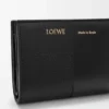 Duet Compact Wallet in Smooth and Grained Calfskin