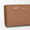 Duet Compact Wallet in Smooth and Grained Calfskin