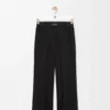 Elasticated Trousers in Wool