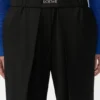 Elasticated Trousers in Wool
