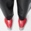 Emily Aqua Bootie in Pvc