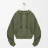 Flamenco Hoodie in Cotton and Cashmere