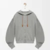 Flamenco Hoodie in Cotton and Cashmere