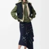 Flamenco Hoodie in Cotton and Cashmere
