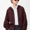 Flamenco Hoodie in Cotton and Cashmere
