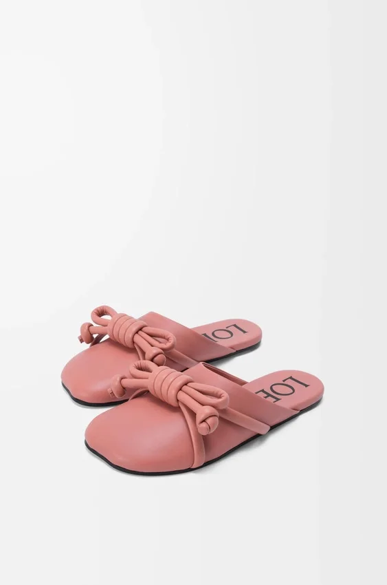 Flamenco Knot Mule in Lambskin Flamenco Knot Mule in Lambskin