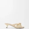 Flamenco Knot Sandal in Lambskin
