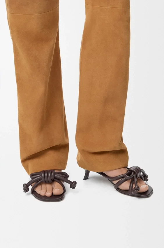 Flamenco Knot Sandal in Lambskin Flamenco Knot Sandal in Lambskin