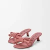 Flamenco Knot Sandal in Lambskin