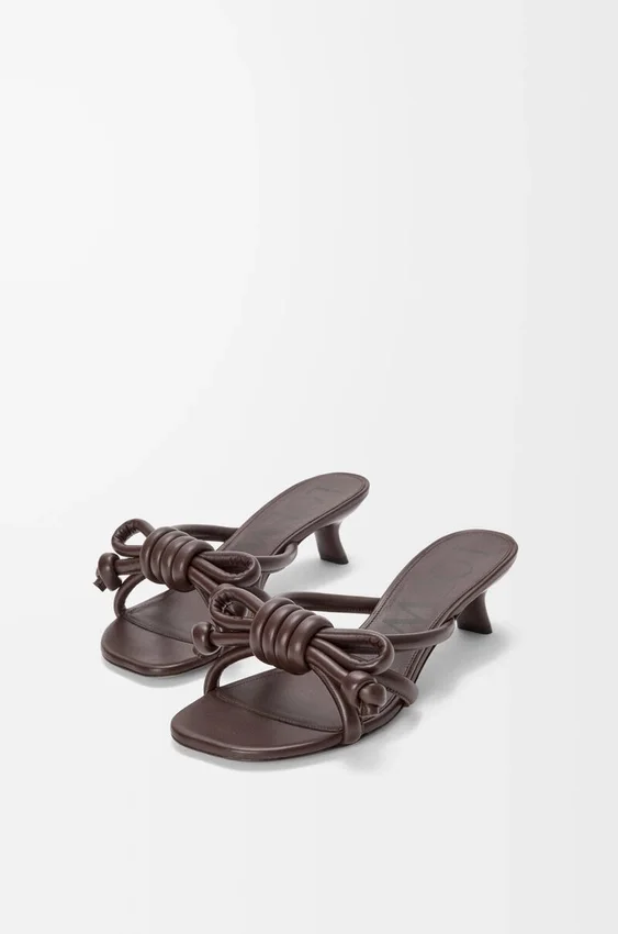 Flamenco Knot Sandal in Lambskin Flamenco Knot Sandal in Lambskin