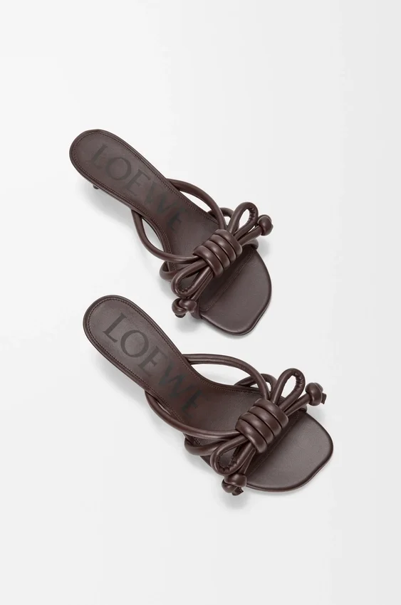 Flamenco Knot Sandal in Lambskin Flamenco Knot Sandal in Lambskin