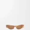 Flash Slim Cateye Sunglasses