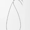 Flor Necklace in Sterling Silver and Crystals