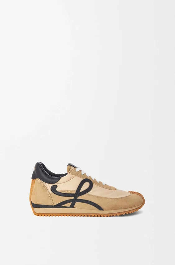 Flow Runner in Nylon and Suede Flow Runner in Nylon and Suede