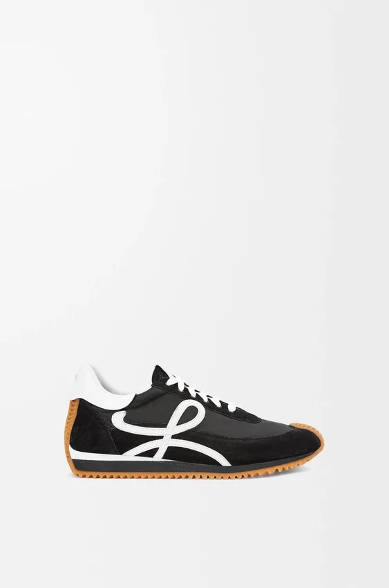 Flow Runner in Nylon and Suede Flow Runner in Nylon and Suede