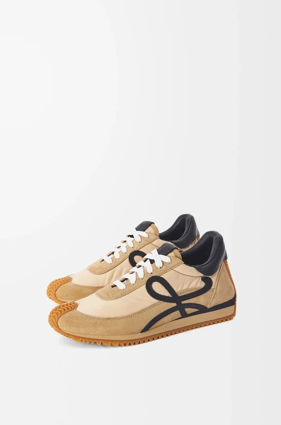Flow Runner in Nylon and Suede Flow Runner in Nylon and Suede