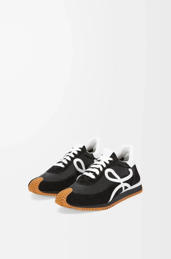 Flow Runner in Nylon and Suede Flow Runner in Nylon and Suede