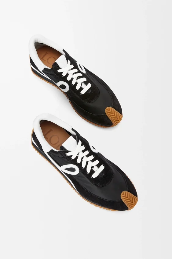 Flow Runner in Nylon and Suede Flow Runner in Nylon and Suede
