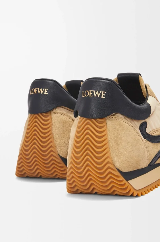 Flow Runner in Nylon and Suede Flow Runner in Nylon and Suede