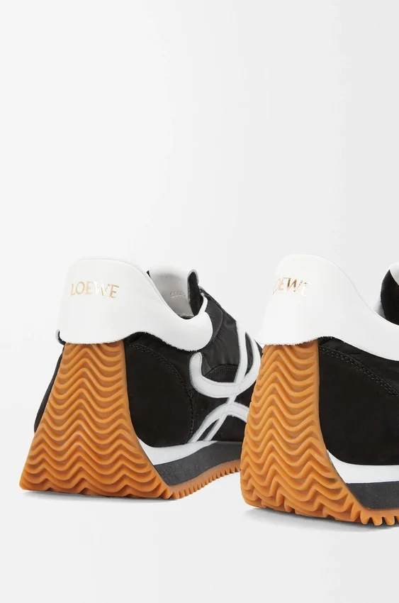 Flow Runner in Nylon and Suede Flow Runner in Nylon and Suede