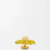 Flower Pin in Calfskin