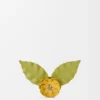 Flower Pin in Calfskin