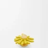 Flower Pin in Calfskin