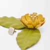 Flower Pin in Calfskin