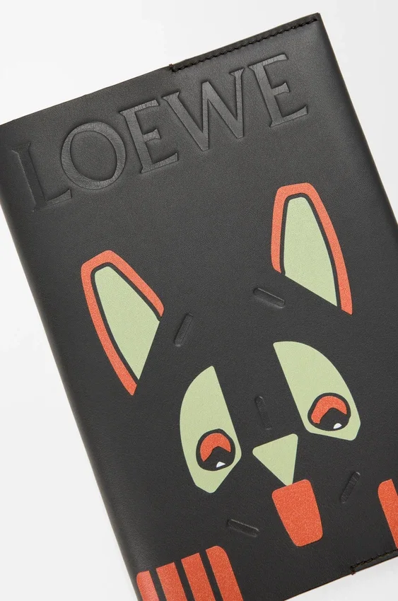 Futurist Cat Notebook in Calfskin Futurist Cat Notebook in Calfskin