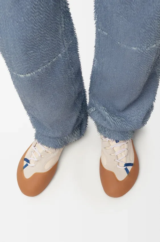 Grip Sneaker in Nylon and Suede Grip Sneaker in Nylon and Suede