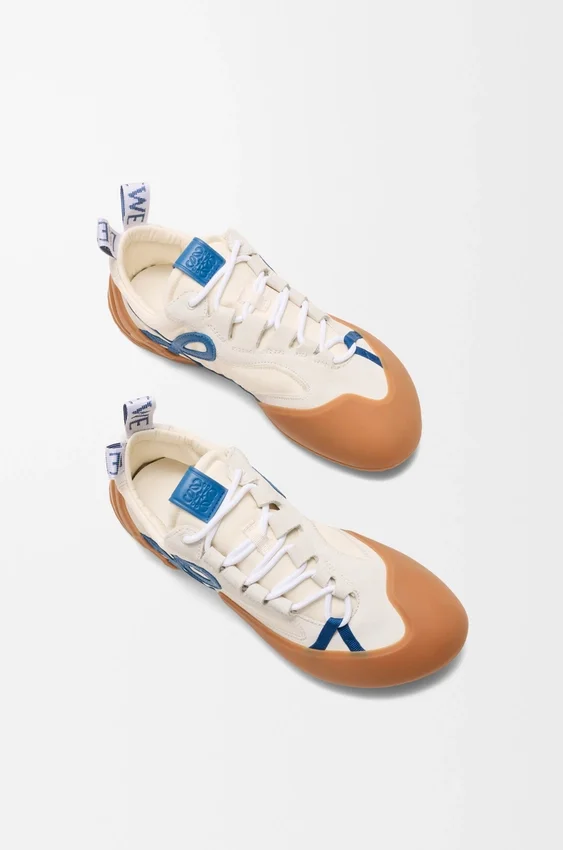 Grip Sneaker in Nylon and Suede Grip Sneaker in Nylon and Suede