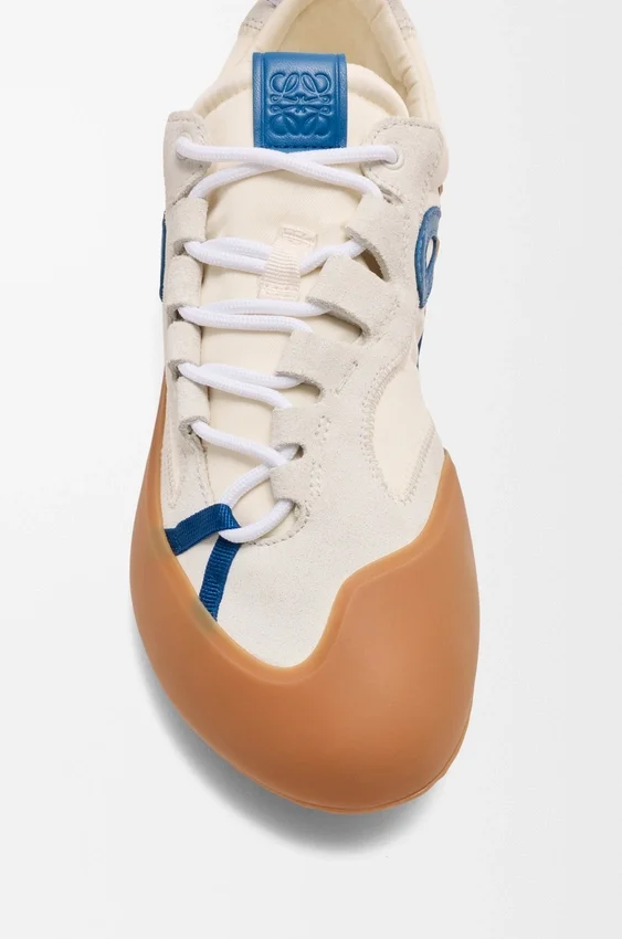 Grip Sneaker in Nylon and Suede Grip Sneaker in Nylon and Suede