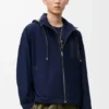 Hooded Jacket in Cotton