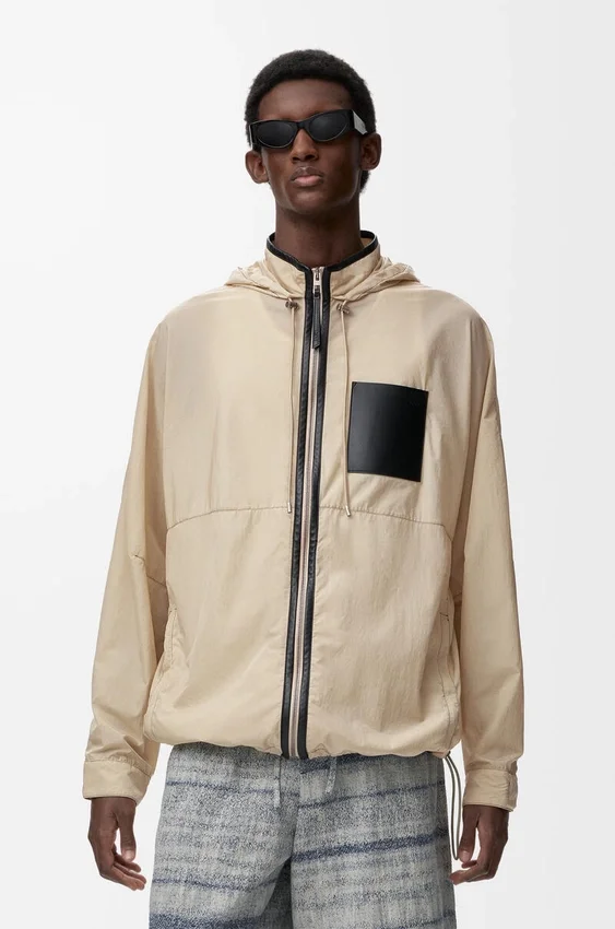 Hooded Jacket in Technical Shell Hooded Jacket in Technical Shell