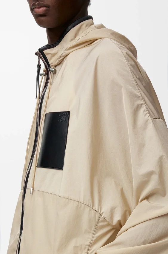 Hooded Jacket in Technical Shell Hooded Jacket in Technical Shell