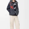 Hooded Jacket in Wool Blend
