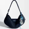 Hoopoe Bird Charm in Classic Calfskin