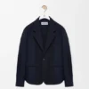 Hybrid Jacket in Cotton and Wool