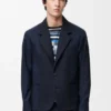 Hybrid Jacket in Cotton and Wool