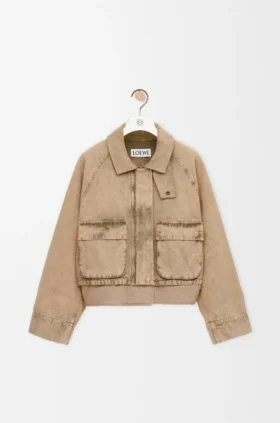 Jacket in Cotton