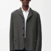 Jacket in Cotton and Silk