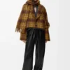 Jacket in Mohair and Wool Blend