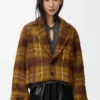 Jacket in Mohair and Wool Blend