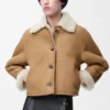 Jacket in Shearling