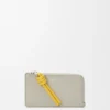 Knot Coin Cardholder in Shiny Nappa Calfskin