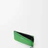 Knot Coin Cardholder in Shiny Nappa Calfskin