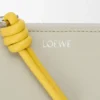 Knot Coin Cardholder in Shiny Nappa Calfskin