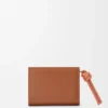 Knot Compact Wallet in Shiny Nappa Calfskin