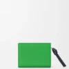 Knot Compact Wallet in Shiny Nappa Calfskin