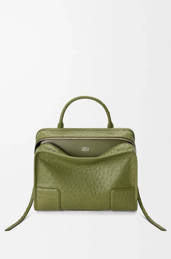 Large Amazona 180 Bag in Ostrich Large Amazona 180 Bag in Ostrich